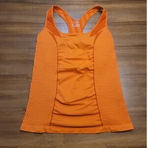 Electric Yoga Burnt Orange Racerback Athletic Tank Top M/L EUC
